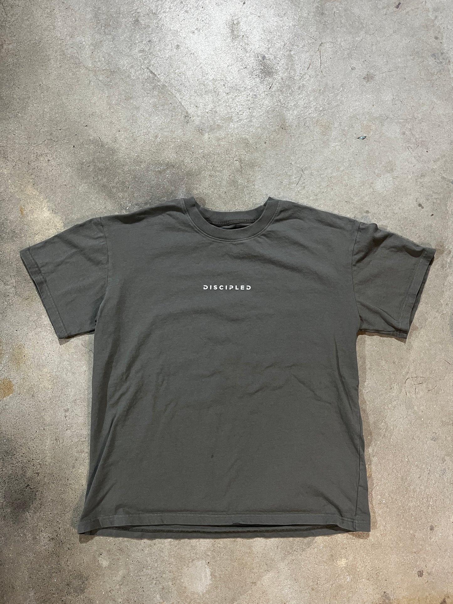 Discipled 5 "HEBREWS 4:12" Men's Oversized Washed Tee