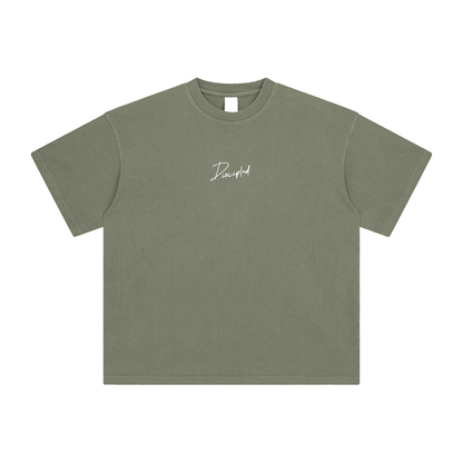 Discipled 5 "HEBREWS 4:12" Men's Oversized Washed Tee